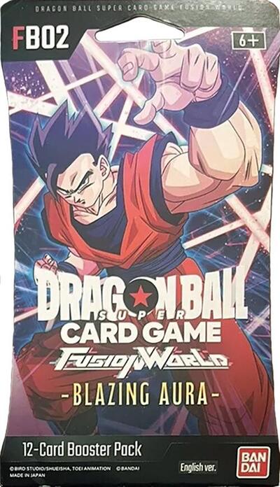 Blazing Aura Sleeved Booster Pack [Son Gohan : Adolescence]