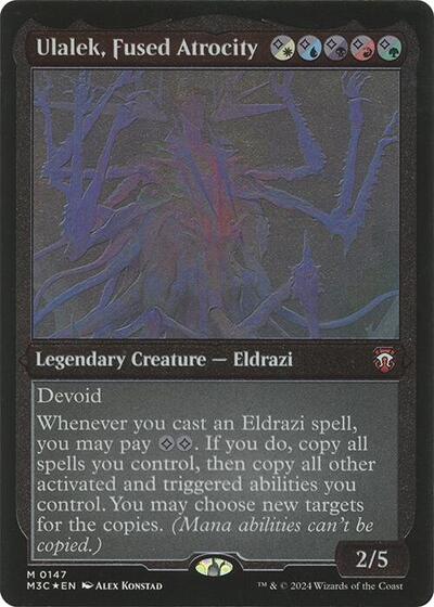 Ulalek, Fused Atrocity (Display Commander) - Thick Stock
