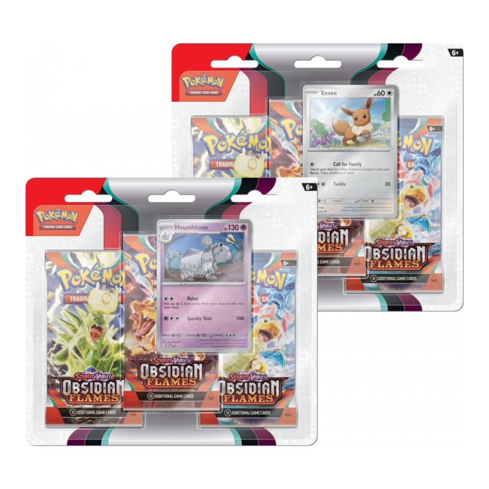 Obsidian Flames 3 Pack Blister [Set of 2]